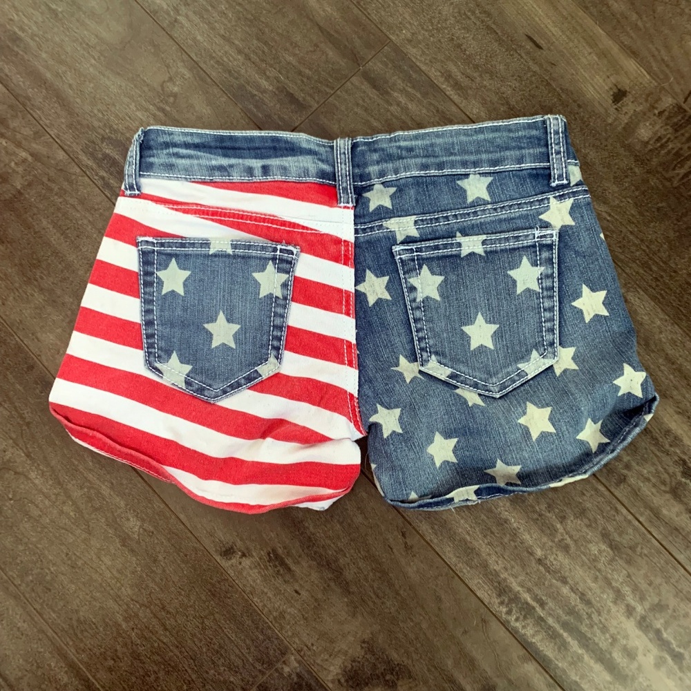 American Flag Shorts